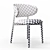 Elegant Oleandro Chairs by Calligaris 3D model small image 5