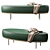 Elegant Beverly Bench - Doimo Salotti 3D model small image 1