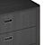 Grotto Cabinet: Exquisite Solid Wood Storage 3D model small image 4