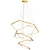 Elegant Vesanto Cameron 5 Chandelier 3D model small image 1