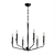 Sleek 6-Light Pendant: 732167 Ragno Lightstar 3D model small image 1