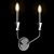 Modern 2-Light Ragno Pendant 3D model small image 2