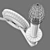 Modern 2-Light Ragno Pendant 3D model small image 6