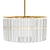 Elegant Nessa Chandelier by Arteriors 3D model small image 1