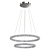 Goslar Chrome Chandelier with Crystal Accents 3D model small image 1