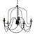Rustic Wire Chandelier: Vintage Elegance 3D model small image 1