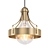 Elegant Agb One Light Pendant 3D model small image 1