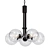 Margot 5-Light Modern Chandelier 3D model small image 1