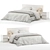 Sleek and Stylish IKEA Malm Bed 3D model small image 2