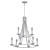 Elegant Verona 9-Light Chandelier 3D model small image 2