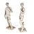 Michelangelo's David: Striking Striped Sculpture 3D model small image 4