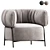 Sleek Calligaris QUADROTTA Sofa 3D model small image 2