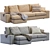 Stylish Kivik Sofa by Ikea 3D model small image 3