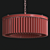 Rhys Round Chandelier: Elegant Lighting Solution 3D model small image 3