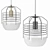 Sleek Chill Ceiling Lamp 3D model small image 1