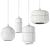 Industrial Glass Pendant Light 3D model small image 2