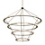 Elegant Halo Chandelier 2013 3D model small image 1