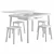 FLISAT Kids Table & Stool Set 3D model small image 3