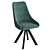 Hank Rodeo Om: Modern Upholstered Chair 3D model small image 1