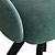 Hank Rodeo Om: Modern Upholstered Chair 3D model small image 4