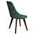 HANK ARRAY Standard Oak Chair 3D model small image 3