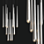 Aquitaine Modern Chandelier 3D model small image 3