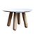 Bolia Swing Dining Chair & Balance Table Set 3D model small image 4