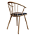 Bolia Sleek Low Back Chair: Modern Elegance for Your Space 3D model small image 3