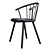 Bolia Sleek Low Back Chair: Modern Elegance for Your Space 3D model small image 5