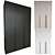 Elegant Lorena Wardrobes in Various Sizes & Colors 3D model small image 1