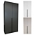 Elegant Lorena Wardrobes in Various Sizes & Colors 3D model small image 3