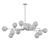Modern Chrome Chandelier Freya 3D model small image 2