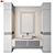 Luxury Bath Design 3D model small image 2