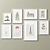 Versatile Picture Frames Set 3D model small image 8