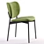 Elegant Eve Dining Chair: Modern Design, High Quality 3D model small image 2