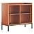 Cosmorelax Sepia Chest of Drawers 3D model small image 1