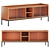Modern Sepia Cabinet - Stylish and Functional 3D model small image 1