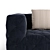 Longhi Must Large Sofa 3D model small image 3