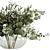 Elegant Bouquet Green 03 Floral Décor 3D model small image 9