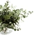 Elegant Bouquet Green 03 Floral Décor 3D model small image 11