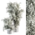 Fresh Elegance: Green Branch Bouquet 3D model small image 1