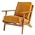 Brooks Lounge Chair: Stylish & Comfortable Seating 3D model small image 3