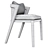 Malta Teak Side Chair: Elegant and Realistic Addition to Your Space 3D model small image 4