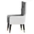 Barrett Winged Chair: Elegant Occasional Seating 3D model small image 4