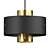 Elegant Luxe Pendant: Illuminate Your Home with Style 3D model small image 3