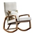 Swing Rocking Armchair: Stylish and Comfortable 3D model small image 1