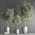 32-Piece Indoor Plant Set 3D model small image 2