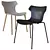 Papilio Shell Chair: Sleek Elegance 3D model small image 2