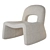 Elegant Josephine Armchair: Luxurious Comfort 3D model small image 1