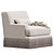YVES Lounge Chair: Modern Comfort 3D model small image 2